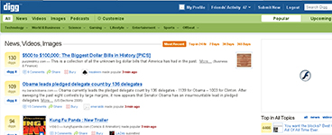 L'ancienne coqueluche de l'internet, Digg, a été rachetée par une société de technologie publicitaire.