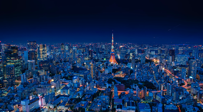 Tokyo la nuit